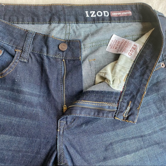 IZOD Men’s Comfort Stretch Straight Fit Jeans 32 X 34 - Picture 5 of 8